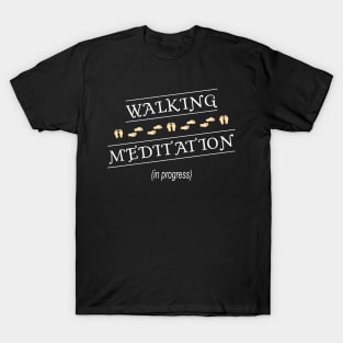 Walking Meditation in Progress T-Shirt